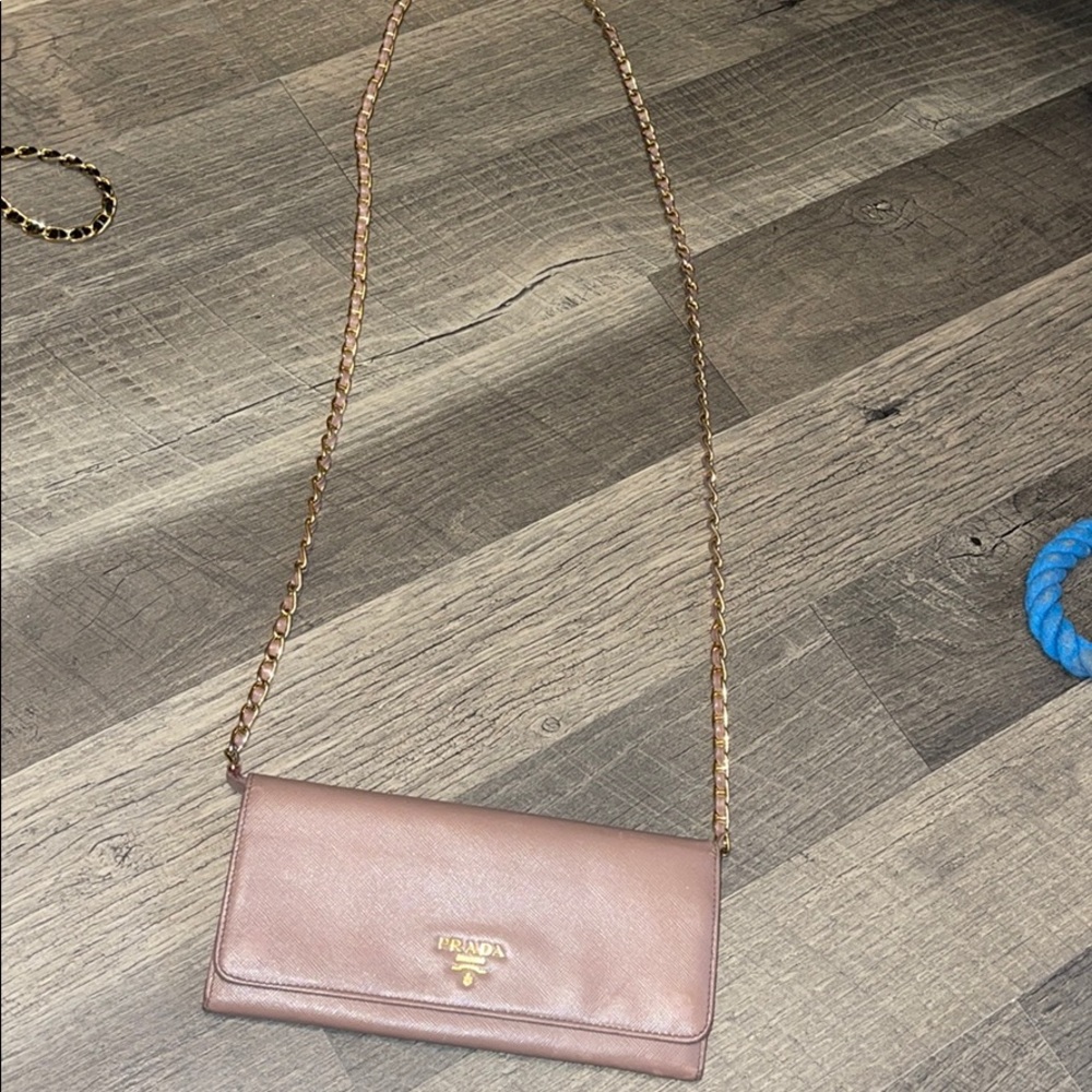Authentic Prada wallet on chain